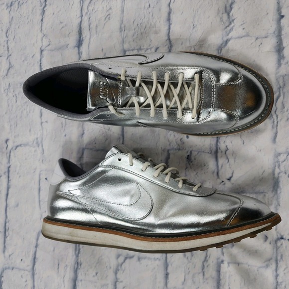 Nike MENS 10.5 1972 QS Superbowl PADS Pack Metallic Silver 2012 Limited Edition